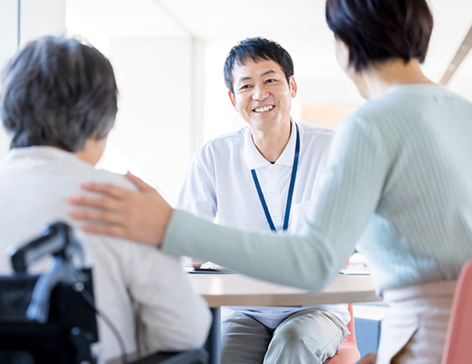 入所サービスと通いのサービス