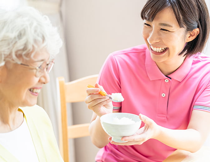 入所施設での日常生活全般の介護支援