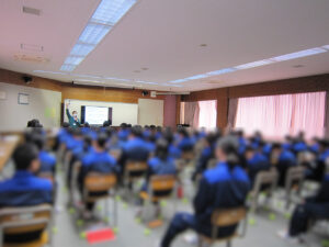 栄中学校で認知症サポーター養成講座を開催