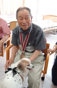 あいごろうくらぶ来訪 ～わんちゃんとのふれあい交流会～